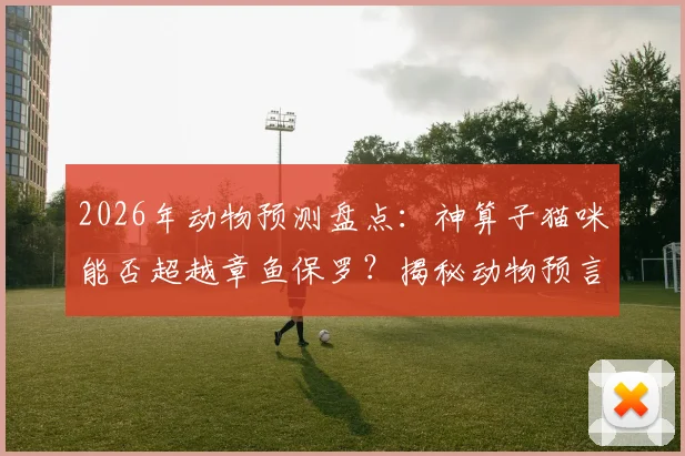 2026年动物预测盘点:神算子猫咪能否超越章鱼保罗?揭秘动物预言背后的趣味与科学